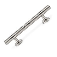 HOOZ&reg; T&uuml;rgriff Edelstahl 295 mm Schiebet&uuml;rgriff M&ouml;belgriff Stangengriff 3 Designs Geb&uuml;rstet Poliert Silber
