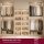 HOOZ&reg; Kleiderstange Schrank Oval 60 cm [SCHRANK- &amp; WANDMONTAGE] inkl. Halter Schrankrohr aus Stahl Garderobenstange Silber