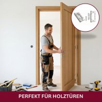 HOOZ&reg; T&uuml;rscharnier 304 Edelstahl 100x74x3mm &amp; 125&times; 78 &times; 3 mm
