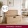 HOOZ&reg; T&uuml;rscharnier 304 Edelstahl 100x74x3mm &amp; 125&times; 78 &times; 3 mm