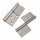 2er Set Flag Art Edelstahl T&uuml;rscharnier 10 cm