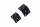 10er Set M&ouml;belwinkel Schwarz in 4 cm