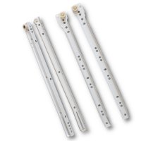 HOOZ Schubaldenf&uuml;hrung mit Teilauszug und Kugelf&uuml;hrung f&uuml;r Holzschubladen Schubladenschiene 30-55 cm