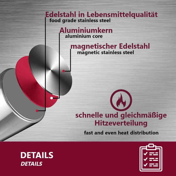 100L Edelstahl Kochtopf - Großer Suppentopf Mit Siebeinsatz