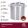 HOOZ Gastronomie Kochtopf Suppentopf 35 L Edelstahl &Oslash;35x35cm &ndash; Gro&szlig;topf Einmachtopf f&uuml;r alle Herdarten, ideal f&uuml;r Gastro, Catering &amp; gro&szlig;e K&uuml;chen
