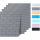 5x Wandpaneele in 3D-Ziegelsteinoptik 77x70x0,5 cm selbstklebend - grau