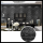 10x Wandpaneele in 3D-Ziegelsteinoptik 77x70x0,5 cm selbstklebend - schwarz