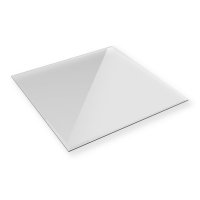 Glasplatte / Kaminplatte ESG-Glas &ndash; Klarglas