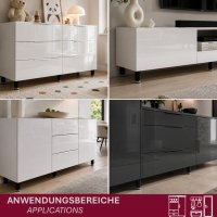 4er Set M&ouml;belfu&szlig; schwarz in 5...