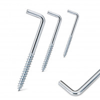 Schraubhaken verzinkt gerade &Oslash;4 x 40 mm - 80 Stk