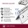 HOOZ&reg; Edelstahl Scharniere 125mm Schwerlast Kugelgelagert 304 Edelstahl T&uuml;rscharnier T&uuml;rband 315&deg;