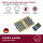 HOOZ 6V 7.2W Solarpanel Faltbar, Solar Ladeger&auml;t Tragbares mit USB Port, Camping Solarmodul f&uuml;r iPhone Smartphone Tablets GoPro usw, Wasserdichtes Solarpanel Flexibel (29x20 cm Gelb)