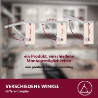 Gasdruckfeder f&uuml;r Klappen, T&uuml;ren &amp; Schr&auml;nke 100 Nm 10kg Druckkraft