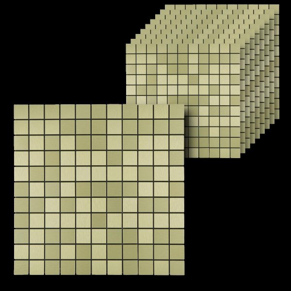 10 St&uuml;ck Fliesenaufkleber K&uuml;chenr&uuml;ckwand, Selbstklebende Fliesen, Klebefliesen K&uuml;che Wandpaneele f&uuml;r Wanddeko Wandverkleidung Schlafzimmer Wohnzimmer, Verschiedenen Farben