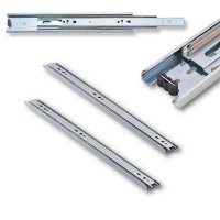 2er Set Schubladenf&uuml;hrung Teleskopschiene Vollausz&uuml;ge Schubladenschiene in verschiedenen Gr&ouml;&szlig;en