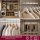 HOOZ&reg; Kleiderstange Schrank Oval 50 cm [SCHRANK- &amp; WANDMONTAGE] inkl. Halter Schrankrohr aus Stahl Garderobenstange Silber