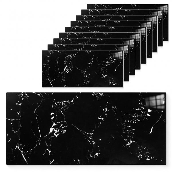 10x Fliesenaufkleber K&uuml;chenr&uuml;ckwand, Selbstklebende Fliesen, Klebefliesen K&uuml;che Wandpaneele f&uuml;r Wanddeko Wandverkleidung Schlafzimmer Wohnzimmer, Verschiedenen Farben