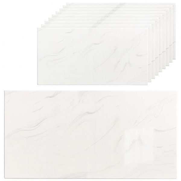 10x Fliesenaufkleber K&uuml;chenr&uuml;ckwand, Selbstklebende Fliesen, Klebefliesen K&uuml;che Wandpaneele f&uuml;r Wanddeko Wandverkleidung Schlafzimmer Wohnzimmer, Verschiedenen Farben