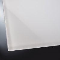Glasplatte schwarz oder wei&szlig; 45x45 cm, 6mm, quadratisch, Sicherheitsglas