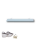 Glasboden 6mm Glasplatte f&uuml;r Glasregal Glasscheibe Regalhalter Bad Glas Regal wei&szlig; 60 cm silber