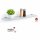 Glasboden 6mm Glasplatte f&uuml;r Glasregal Glasscheibe Regalhalter Bad Glas Regal wei&szlig; 60 cm silber