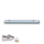 Glasboden 6mm Glasplatte f&uuml;r Glasregal Glasscheibe Regalhalter Bad Glas Regal klar 70 cm silber