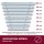 Glasboden 6mm Glasplatte f&uuml;r Glasregal Glasscheibe Regalhalter Bad Glas Regal klar 70 cm silber