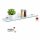 Glasboden 6mm Glasplatte f&uuml;r Glasregal Glasscheibe Regalhalter Bad Glas Regal klar 70 cm silber