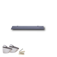 Glasboden 40 cm Glasplatte f&uuml;r Glasregal Glasscheibe...