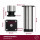 M&ouml;belf&uuml;&szlig;e 80-200 mm 4er Set [H&Ouml;HENVERSTELLBAR] M&ouml;belbeine aus Edelstahl Schrankf&uuml;&szlig;e Verstellbar Geb&uuml;rstet Silber