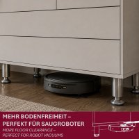4er Set M&ouml;belfu&szlig; Edel in 4 ver. Gr&ouml;&szlig;en 8/10/12/15