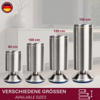 4er Set M&ouml;belfu&szlig; Edel in 4 ver. Gr&ouml;&szlig;en 8/10/12/15