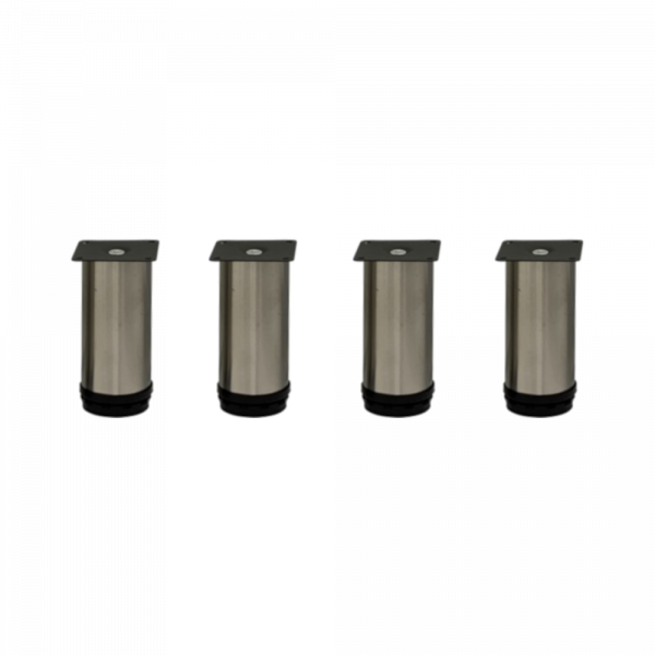 4er Set M&ouml;belfu&szlig; Edel in 6 ver. Gr&ouml;&szlig;en 8/10/12/15 cm