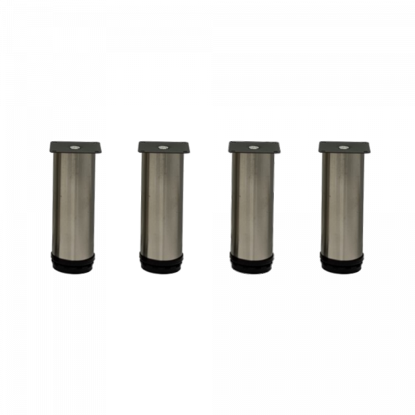 4er Set M&ouml;belfu&szlig; Edel in 6 ver. Gr&ouml;&szlig;en 8/10/12/15 cm