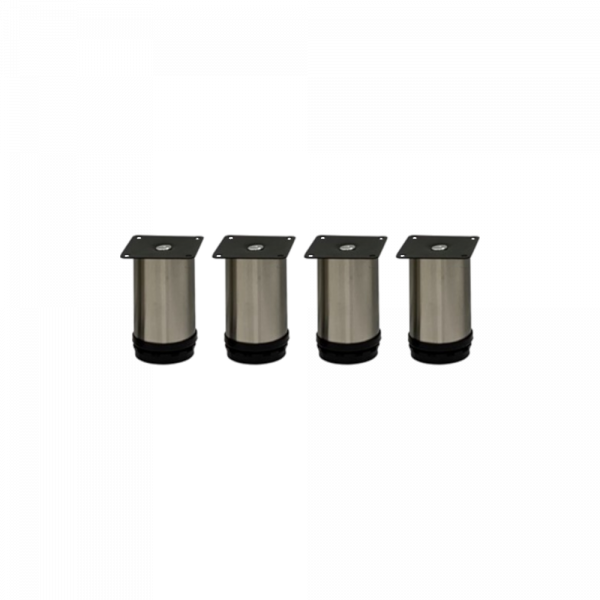 4er Set M&ouml;belfu&szlig; Edel in 6 ver. Gr&ouml;&szlig;en 8/10/12/15 cm