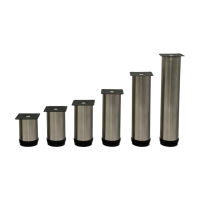 4er Set M&ouml;belfu&szlig; Edel in 6 ver. Gr&ouml;&szlig;en 8/10/12/15 cm