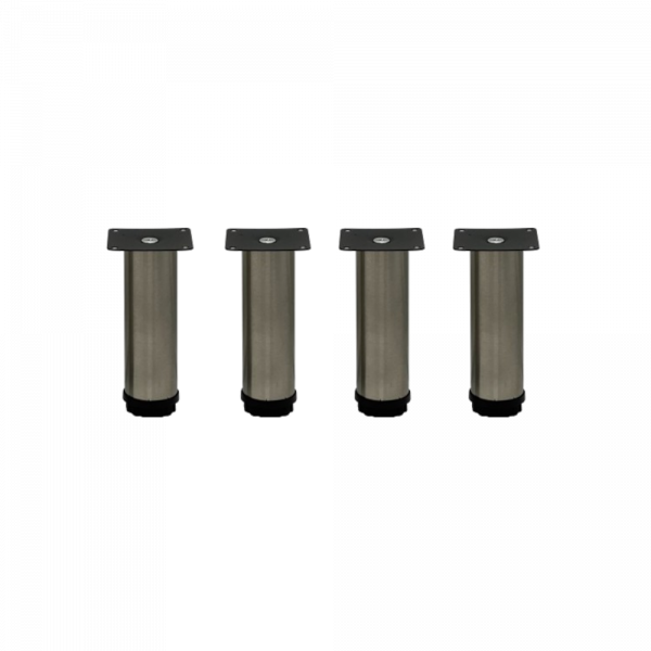 4er Set M&ouml;belfu&szlig; Edel in 4 ver. Gr&ouml;&szlig;en 8/10/12/15 cm