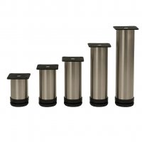 4er Set M&ouml;belfu&szlig; Edel in 4 ver. Gr&ouml;&szlig;en 8/10/12/15 cm