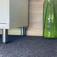 4er Set M&ouml;belfu&szlig; Edel in 4 ver. Gr&ouml;&szlig;en 8/10/12/15 cm