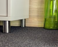 4er Set M&ouml;belfu&szlig; Edel in 4 ver. Gr&ouml;&szlig;en 8/10/12/15 cm