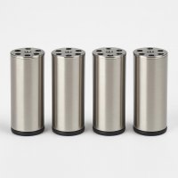 4er Set M&ouml;belfu&szlig; Edel in 4 ver. Gr&ouml;&szlig;en 8/10/12/15 cm