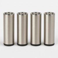 4er Set M&ouml;belfu&szlig; Edel in 4 ver. Gr&ouml;&szlig;en 8/10/12/15 cm