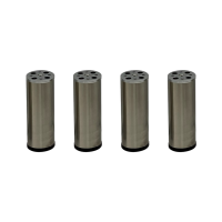 4er Set M&ouml;belfu&szlig; Edel in 4 ver. Gr&ouml;&szlig;en 8/10/12/15 cm