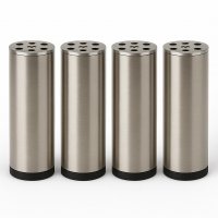 4er Set M&ouml;belfu&szlig; Edel in 4 ver. Gr&ouml;&szlig;en 8/10/12/15 cm