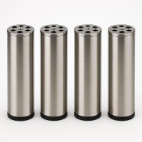 4er Set M&ouml;belfu&szlig; Edel in 4 ver. Gr&ouml;&szlig;en 8/10/12/15 cm