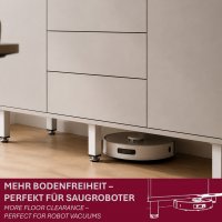 4er Set M&ouml;belfu&szlig; Wei&szlig; lackiert in 4 ver. Gr&ouml;&szlig;en 8/10/12/15 cm